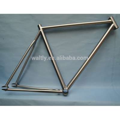 handmade 700c titanium track  bike frame  for  single speed